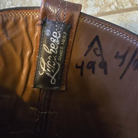 Lucchese Boots Alligator Patterned Western 10.5 - Picture 4 of 6